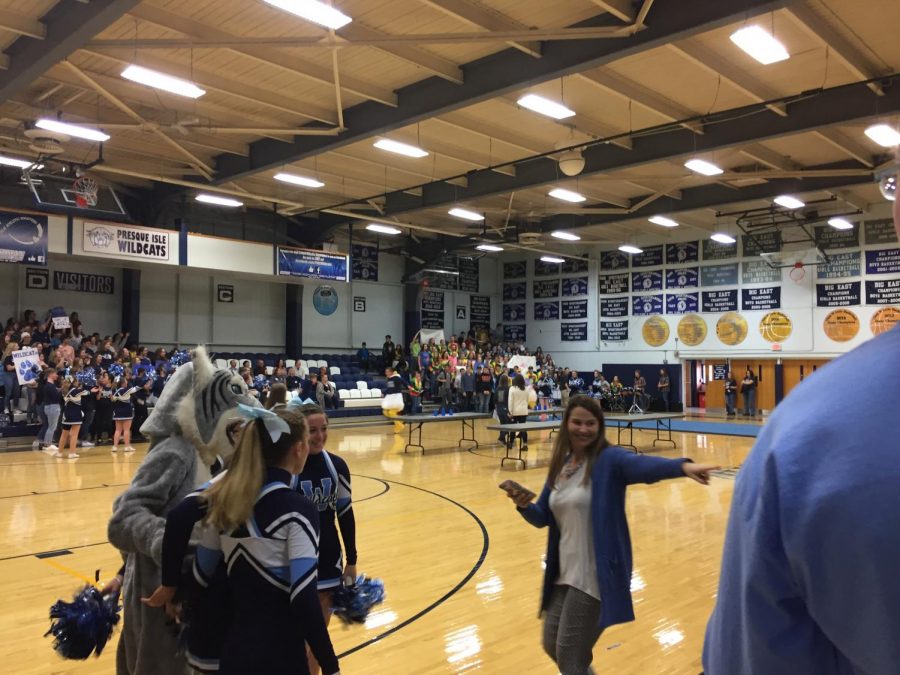 “I thought we showed more school spirit in pep rallies than we have before, and it was really good to see!” Danica Haskell, 10th grade.