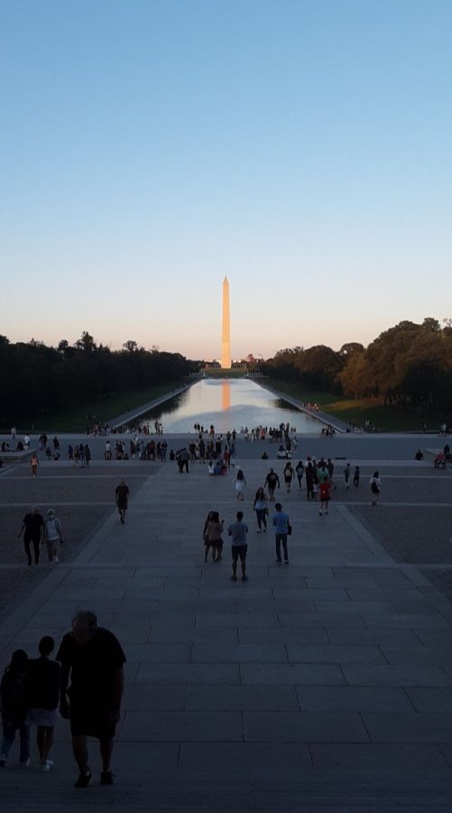 3rd Place: “Washington Monument at Sunset 