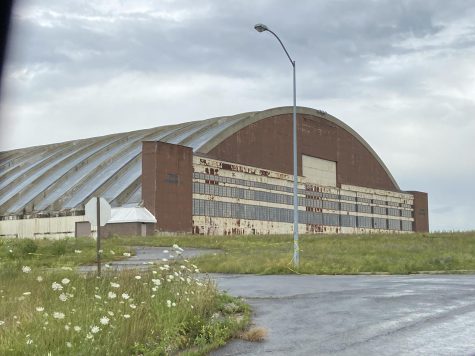 1st Place: “Loring Air Force Base Hangar Today” 