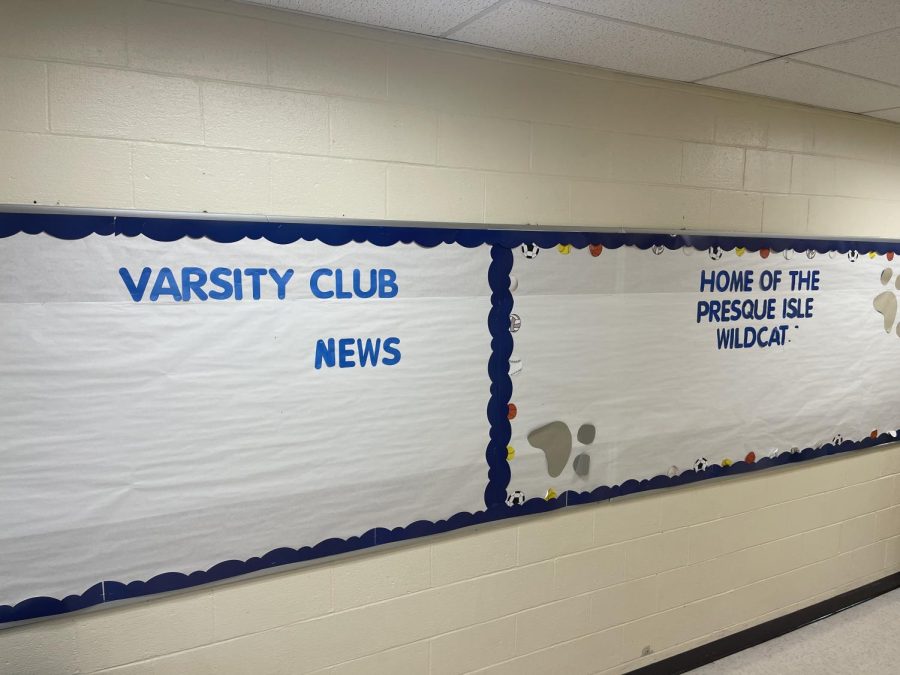 A sad bulletin board located at the entrance to the lower gym is in need of some serious work. 