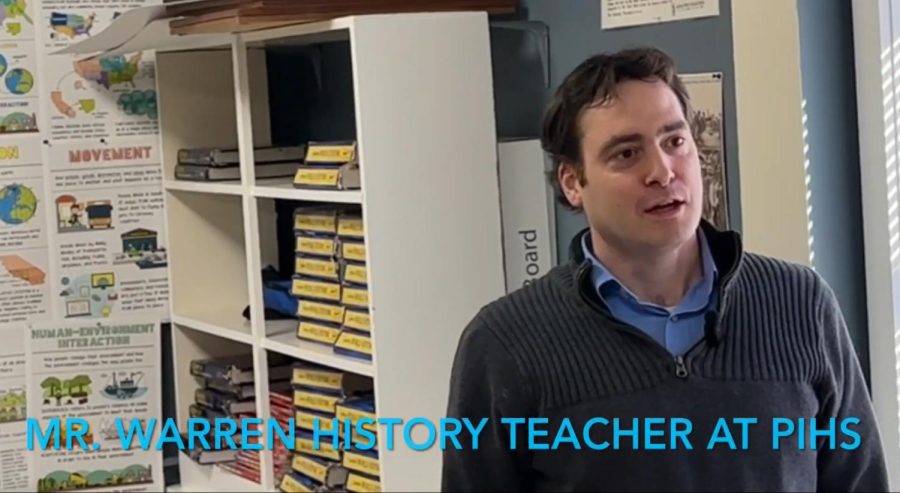Mr.+Warren+talks+about+the+evolution+of+students.+This+is+his+2nd+year+at+PIHS.