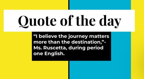 This weeks overheard words from Ms. Ruscetta.