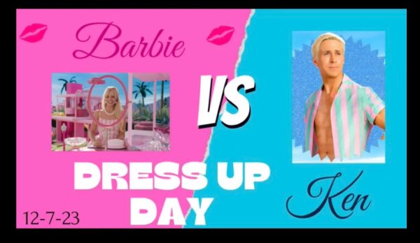 Barbie and Ken dress up day at PIHS