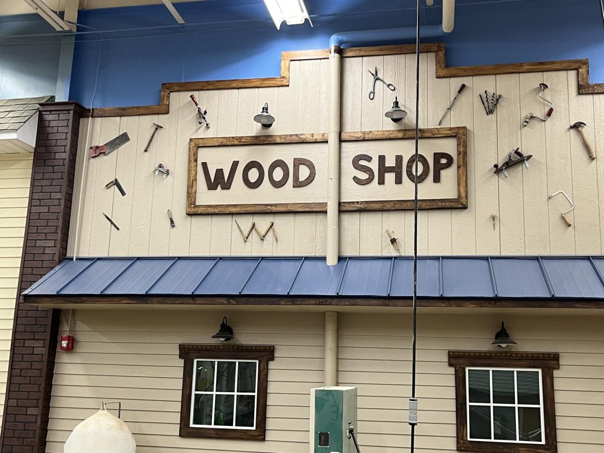 Look at that sign. “My second year students built that sign this year actually,” Mr. Bragan said. This is just one of the many amazing opportunities that our CTE wing can offer you.
